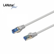 LANstar Cat.7 S/FTP 기가 랜케이블 5M/LSP-7SSTPD-5MG/10Gbps 전송속도/초고속 인터넷 케이블/랜선/600MHz 대역폭/26AWG/연선/4페어