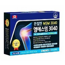 엠에스엠3040 (MSM 녹색홍합추출물 상어연골 보스웰리아) 180정 6개월분