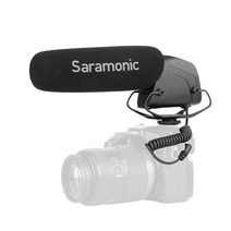 아이돌마이크 Saramonic SRVM4 DSLR 카메라 캠코더 인터뷰 촬영 비디오 용 슈퍼 카디오이드 경량 지향성 콘덴서, SR-VM4, 1개