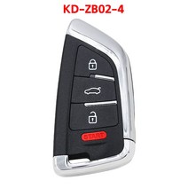 자동 차키 복사 스마트키 폴딩키 원격시동 디스플레이키 KEYDIY 범용 스마트 키 ZB02-3/4 ZB01 KD-X2 자동, 01 A_08 08