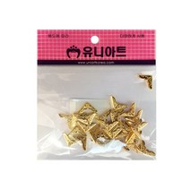 유니아트 2000 코너캡 소 금색, 50개
