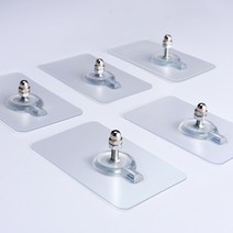 미니킹 할리퀸 초강력 스티커못 10개 1세트 대리석이나 타일벽에 구멍을 뚫지 않고 흔적을 남지지 않는 타일못 매직후크 액자못, 두꺼운타입-14mm