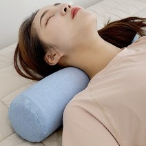 바디연구소 메쉬롤 경추목베개 목디스크 일자목 거북목 경추 베개, 메쉬롤 아이보리