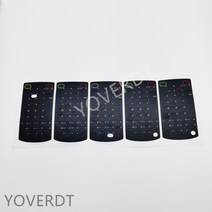 바코드 스캐너 (5pcS) Symbol Motorola MC3190MC32N0 핸드 키 패드 용 38 키패드 오버레이