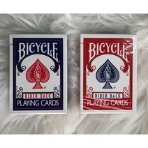 USPCC 정품 바이시클카드 마술카드 마술도구 1+1, 블루 2개