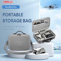 DJI 미니 3 프로 핸드 헬드 크로스바디 보관 가방 통합 모양 심플 그레이 RC 액세서리, 한개옵션0