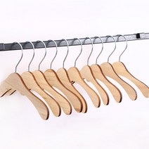 리치독스 강아지 고양이 애견 원목 무지옷걸이 10개묶음 대형