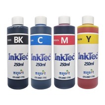 잉크테크 HP 무한 호환 리필 잉크 250ml HP8600 HP8720 HP9010 HP8710 HP8610 HP8210 HP7740 HP7720 HP7612 HP7110, 빨강안료(H8940)×250ml, 1병