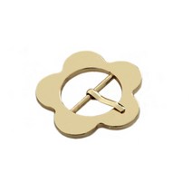 1 개 금속 패션 꽃 모양 벨트 버클 DIY 가죽 공예 가방 스트랩 의류 웨빙에 대 한 스타일 단일 핀