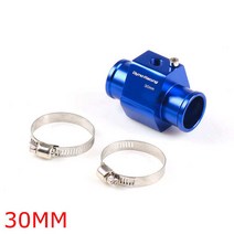 자동차 차량 온도게이지 엔진온도 압력 연료 수온 전압 자동차 수온 게이지 라디에이터 온도 조인트 파, [06] 30MM blue