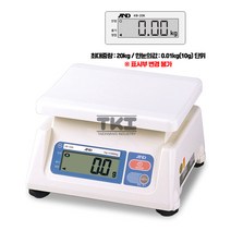 AND 전자저울 / KB시리즈 / 단순중량저울 / 20kg