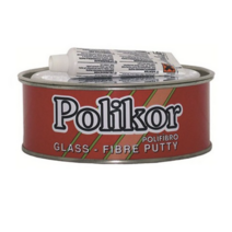 POLIKOR 폴리코 FRP 유리섬유 퍼티(2kg)-경화제 포함 아연퍼티 빠데 도장 도색 자동차보수, 2개