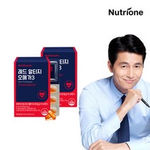[뉴트리원] 정우성 레드 알티지 오메가3 2박스(2개월분) /rTG오메가3/혈행개선