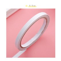 초강력 양면 접착 테이프 신타 도블 카라 접착제 화이트 DIY 공예 문구 12m 8mm 10mm, 한개옵션1, 01 8mmx12m