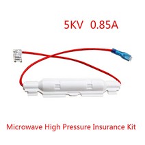 전자렌지 호환 부품 5KV 0.85A 전자 레인지 고전압 퓨즈 튜브 셸 키트 1 피스