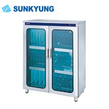 선경산업 식판소독기 90개용 자외선살균소독 열풍건조 디지털방식 (SK-UV056T)