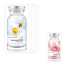 성남점 본사직영정품마몽드 플라워 앰플 마스크팩 옵션 1매 25ml x 5, 어성초