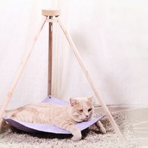 [KT알파쇼핑]고양이 캣 강아지 펫 해먹 DIY, 카키_W27CA5D