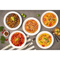 [떡만녀]할인 누들국물떡볶이 6종 묶음세트 기본 매콤 로제 투움바 짜장 나폴리탄 떡볶이 공동구매 완판신화 맘카페 극찬 캠핑필수, 떡만녀 6종세트 대박할인