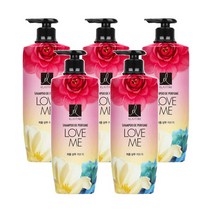 엘라스틴 러브미 퍼퓸 샴푸 600ml X 5개
