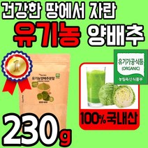 대용량 식 약 처 유기농 양배추 100% 친환경 국내산 농축 분말 가루 무첨가 파우더 위 장 건강 식품 다이어트 속쓰림 피부 에좋은 배변활동 선식 생식 쉐이크 홈쇼핑 추천 환 정, 1통(230g)