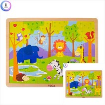 24피스 퍼즐 동물 미니퍼즐 4세퍼즐