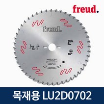 프레우드 정품 LU2D0702 원형톱날 목재용 255mm 날수80 실버아이스코팅, 단일속성