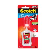 3M 스카치 막힘방지 젤형 순간 접착제 4g AD124G