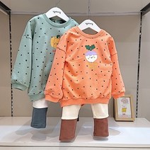 [아가방] 논현점*22신상 귀욤 오버핏 롱티셔츠와 레깅스/부드러운 소재와 신축성으로 편안한 등원룩 /아가방 상하복