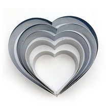 케이크틀 떡틀 무스링 하트 하트틀 2호H/N: TDHDEAL25 +H7