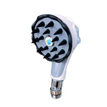 JW 제이더블유 3D 마사지 샤워기 360도회전 두피 샤워헤드, 1개