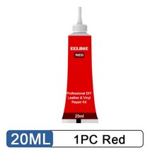 가죽소파 가죽 시트 셀프복원가죽 수리 젤 20ML 다채로운 자동차 스크래치 균열 홈 & 카시트 보완 리, 05 1PC Red