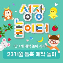 차이야 놀자 차이의 성장 놀이터 - 23개월 듬뿍 애착 놀이 (10가지 영아놀이 키트)