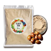 신영몰 도토리묵 전분 가루 1kg 도토리묵 분말 도토리묵 재료, 3개
