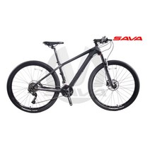 [사바코리아] 토치 2.0C 카본 MTB 자전거 27단 27.5인치 100% 완조립, 블랙 그레이, 15