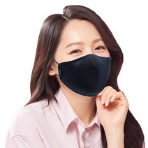 이온플러스 연예인 패션 마스크 빨아쓰는 귀 안 아픈 새부리형 네이비 블랙, 3 . 네이비 중형, 2 . 화이트 대형 2매 추가