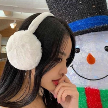 지니홀딩스 접히는 왕귀마개 겨울귀마개 예쁜 귀마개 성인 아동 길이조절 귀마개 뽀송뽀송 귀돌이