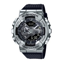 [G-SHOCK] 지샥 메탈 커버 GM-110-1ADR 빅페이스 실버 스틸 베젤 지샥시계 USN