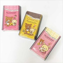 리락쿠마 슬림 원링 수첩 랜덤발송 캐릭터수첩 미니수첩, 램덤6개