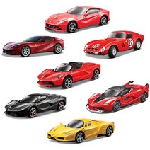 1:43 페라리 라페라리 488 스파이더 슈퍼카 전시 모형 다이캐스트 하이퍼카, 자동차, 812 SUPERFAST-레드