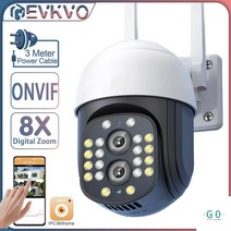 홈캠 CCTV IP 카메라 감시 보안 야외 WIFI 8mp 4K, 8MP  128G, 한국, EU 플러그