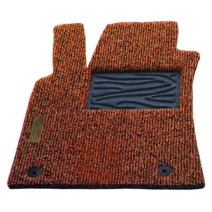 퓨어그래스 BMW 7시리즈 7세대 G70 프리미엄 노블 코일매트, 1열+2열+3열, 추가안함, 썬라이즈 오렌지