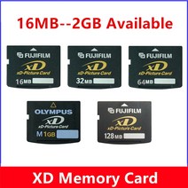 오리지널 XD 카드 16MB 32MB 64MB 128MB 256MB 512MB 1GB 2GB 픽처 이전 카메라용 메모리 카드 SD 블랙박스 핸드폰 게임기 태블릿 노트북 에스디