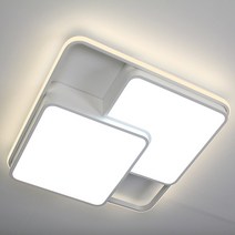 예스케이라이팅 LED방등 투링50W 키즈방등 아이방등 어린이방등 하트방등 스퀘어조명 천장등/실링라이트, 투스퀘어(사각) 50W