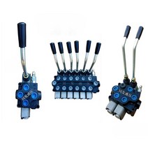 유압 조정 핸들 레버 수동 분배기 역전 벨브 실린더, ZD-102 편도 1-way