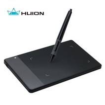 HUION 420 그래픽 드로잉 태블릿 OSU 게임에 적합 디지털 펜 서명 패드 4x2.23 인치 펜촉, Black|프랑스