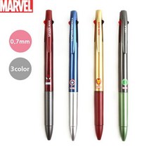 희망노트사 마블 3색 볼펜 0.7mm 스파이더맨 멀티펜, 해당상품