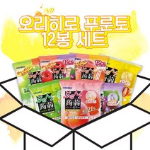 (일본직배송) 오리히로 곤약젤리 파우치 1박스, 포도 6개입 x 12봉