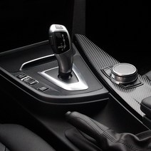 BMW 4시리즈 컨버터블 아이드라이브 패널 데칼스티커, 기어(블랙카본유광)