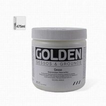 골덴 WHITE GESSO 473ml 유화작품젯소 미술용 밑칠용보조제 페인
